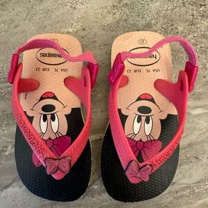 Minnie Mouse Havaianas 7c EUC